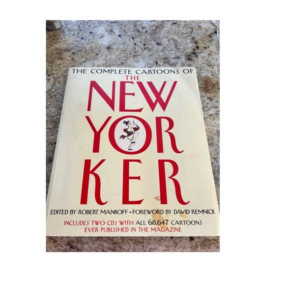 THE NEW YORK COMPLETE CARTOON BOOK coffee table book - Picture 1 of 10